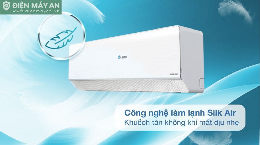 Điều hòa Casper Inverter 9000 BTU 1 chiều QC-09IU36A